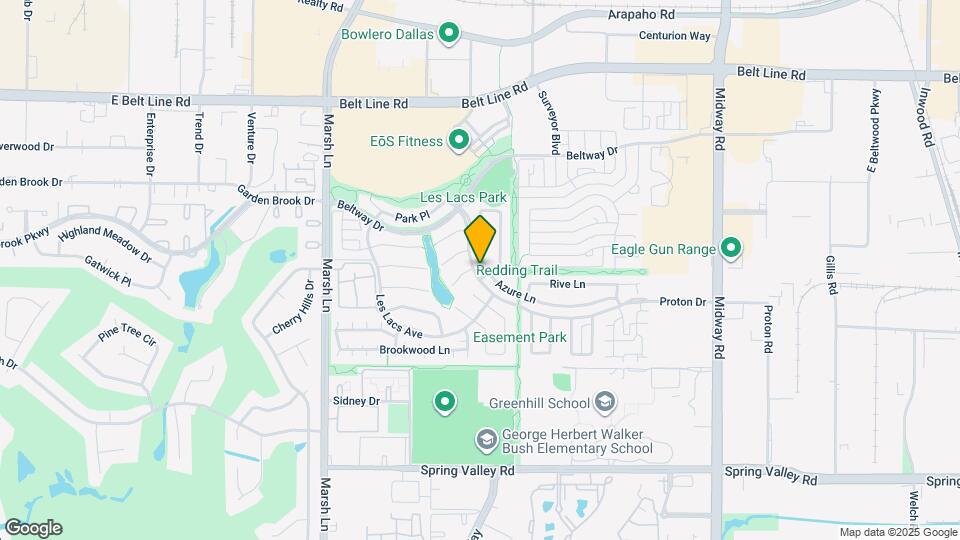 3838 Azure Ln Map and Location Details