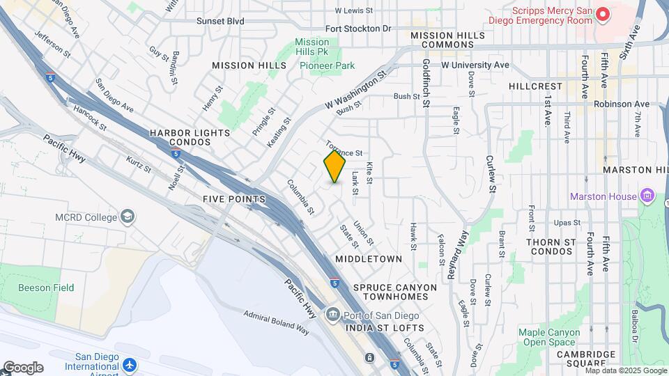 3523 Crowell St Map and Location Details