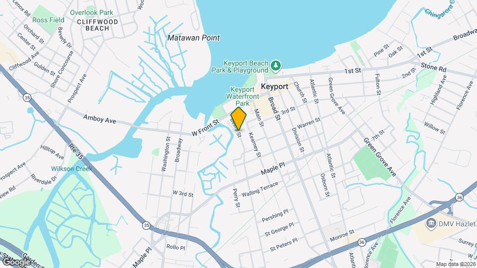 Keyport Legion Apartments Inc Map and Location Details