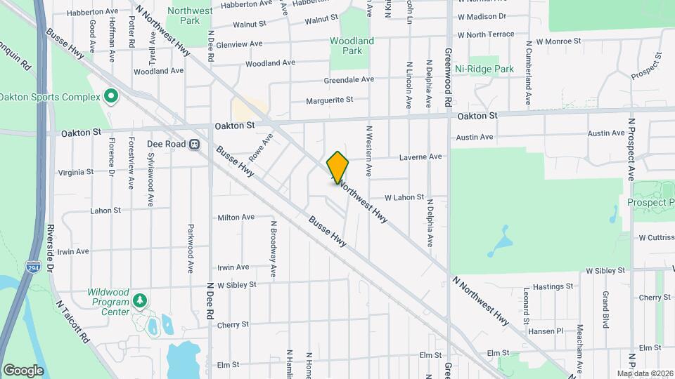 830 N Northwest Hwy Map and Location Details