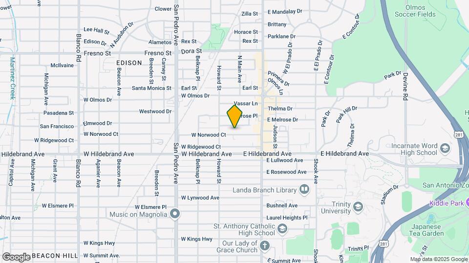 103 E Norwood Ct Map and Location Details