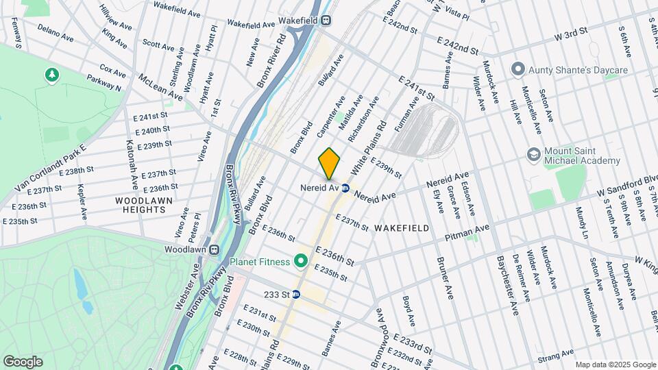 676 Nereid Ave Map and Location Details