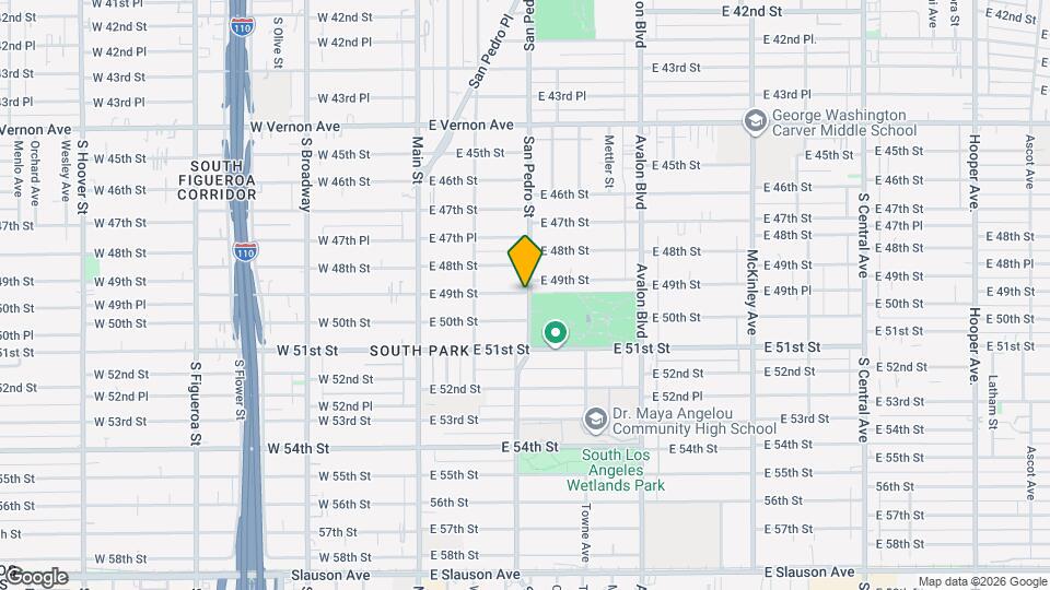 337 1/2 E 49th St, Unit 337 1/2 Mapa y Detalles de la Ubicación