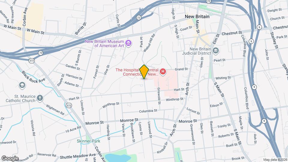 9 Linwood St Map and Location Details