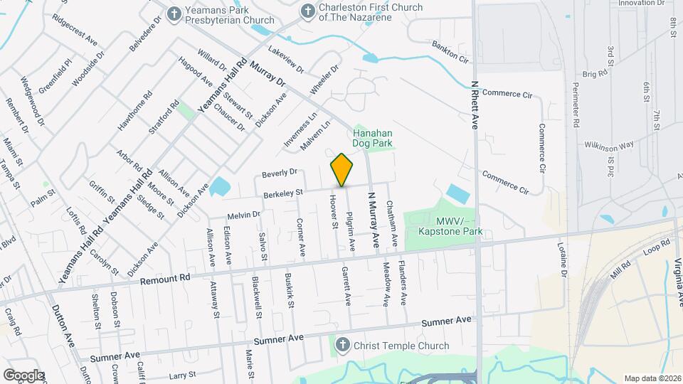 1109 Berkeley St Map and Location Details