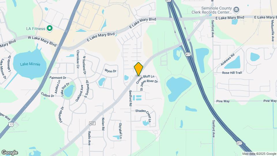 866 Crows Bluff Ln Map and Location Details