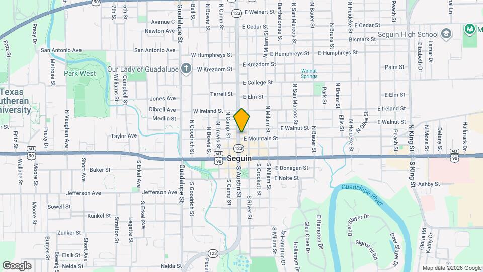 301 N Austin St, Unit 3A Map and Location Details