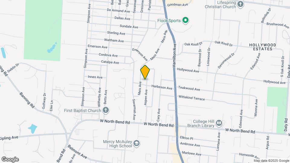 6377 Aspen Way Map and Location Details