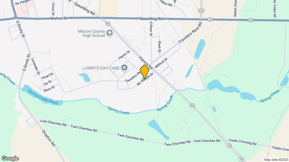 811 Lewis St Map and Location Details