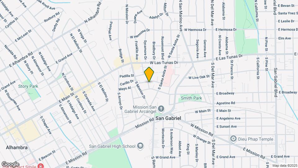 618 W Live Oak St Map and Location Details