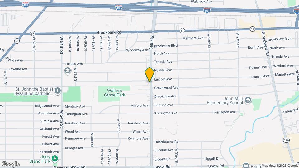 5432 State Rd, Unit Up Map and Location Details