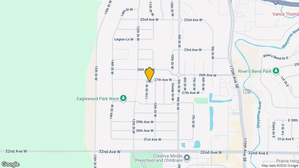 2715 11th St W Map and Location Details