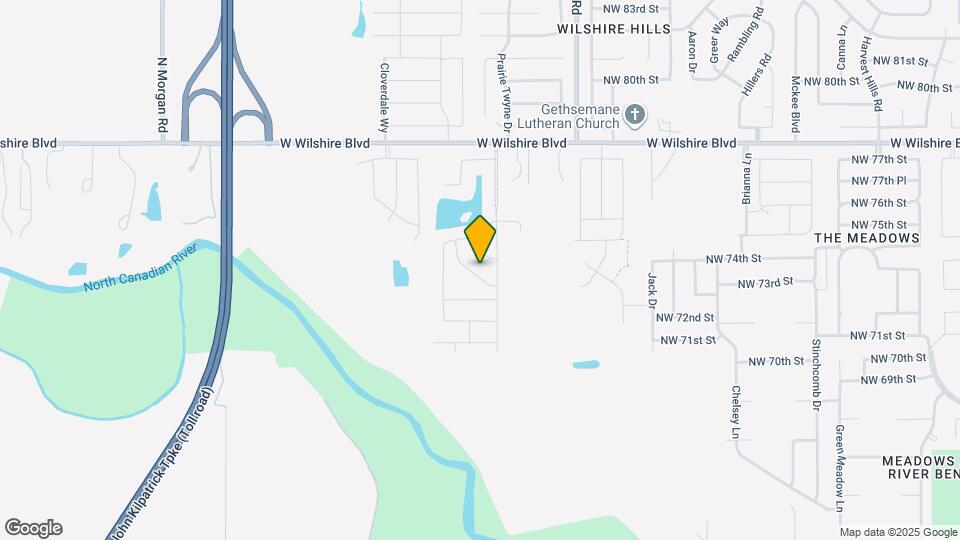 7412 Comrade Ln Mapa y Detalles de la Ubicación