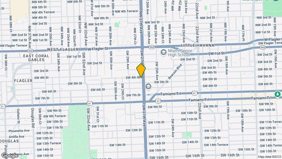444 SW 27th Ave Map and Location Details