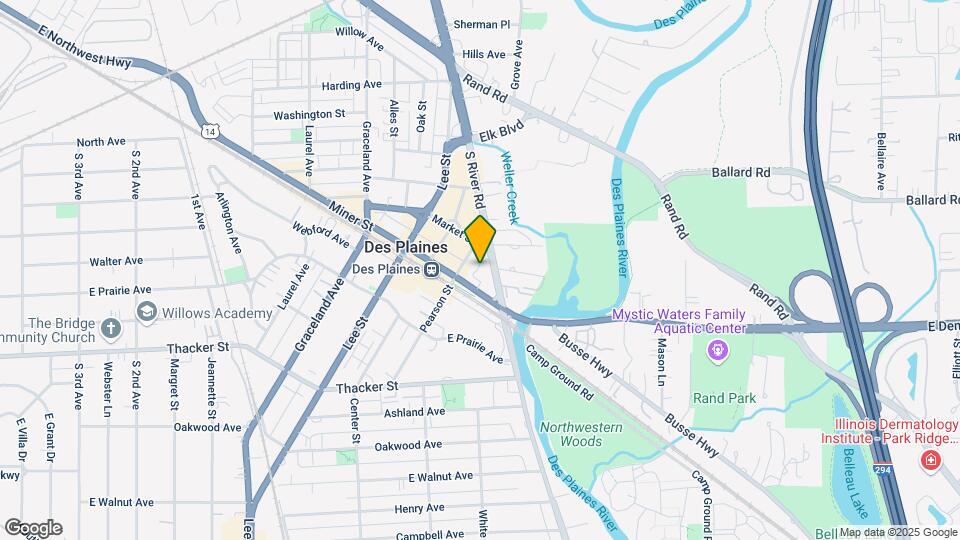650 S River Rd Map and Location Details