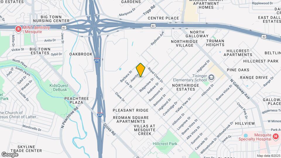 1335 Richard St Map and Location Details