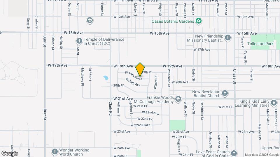 4220 W 19th Plaza Map and Location Details