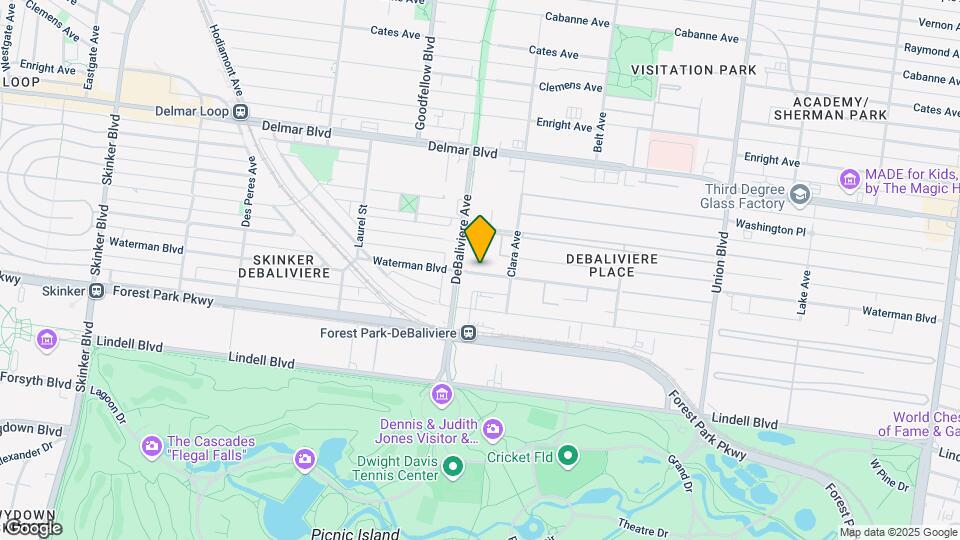 5675 Waterman Blvd Map and Location Details