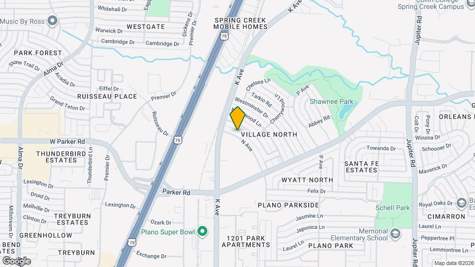 3428 N Ave Map and Location Details