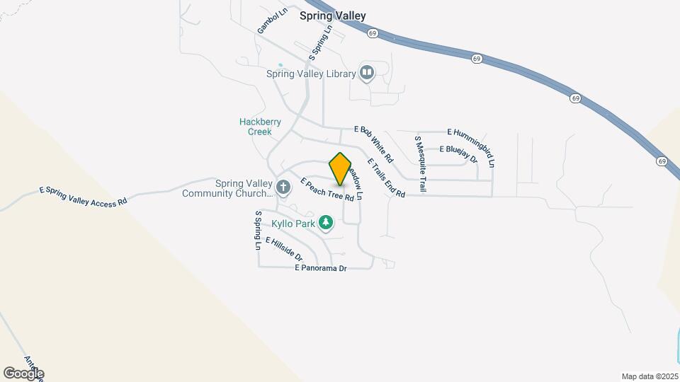 17270 E Peach Tree Rd Map and Location Details