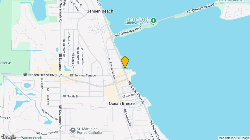 3350 NE Indian River Dr Map and Location Details