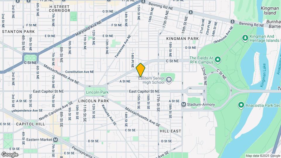 107 15th St NE Map and Location Details