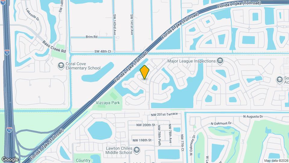 14055 SW 51st Ln Map and Location Details