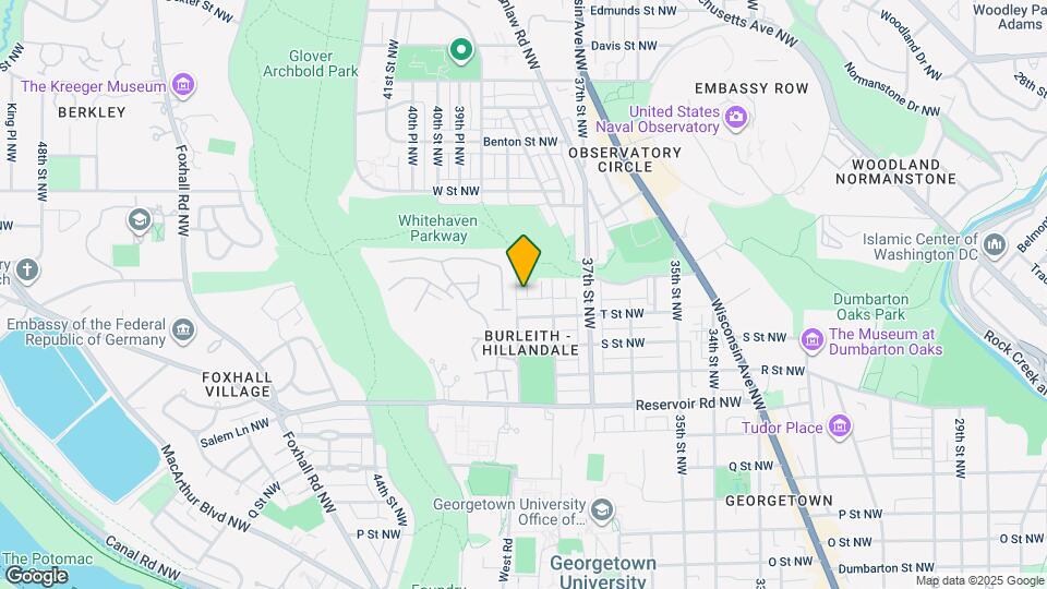1929 39th St NW Map and Location Details
