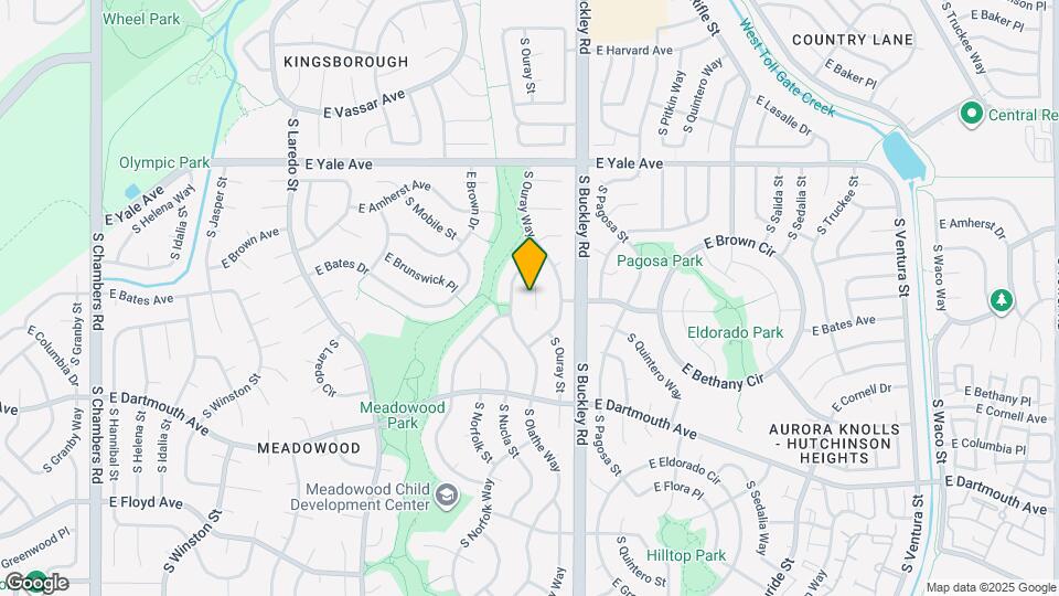 2881 S Olathe Ct Map and Location Details