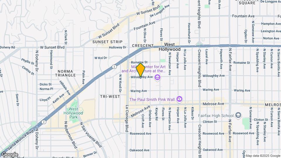855 Croft Ave Map and Location Details