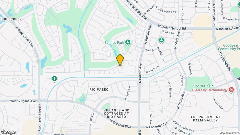 14845 W Merrell St Map and Location Details