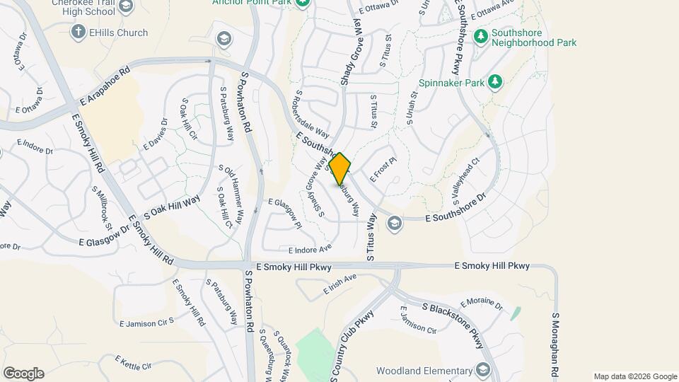 7303 S Scottsburg Way Map and Location Details