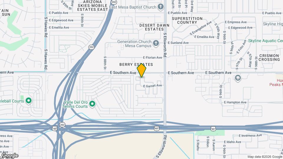 1231 S Amador Mapa y Detalles de la Ubicación