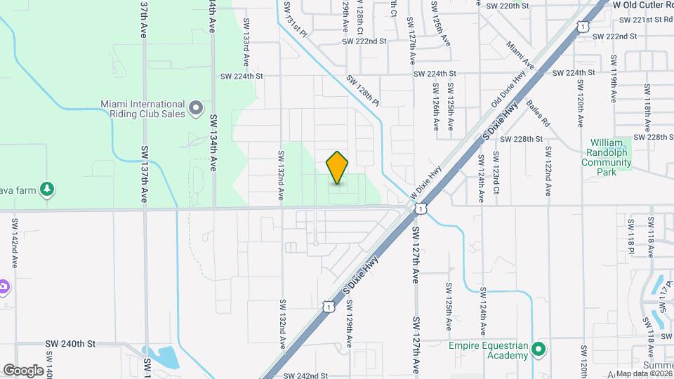 23082 SW 129th Ct Map and Location Details