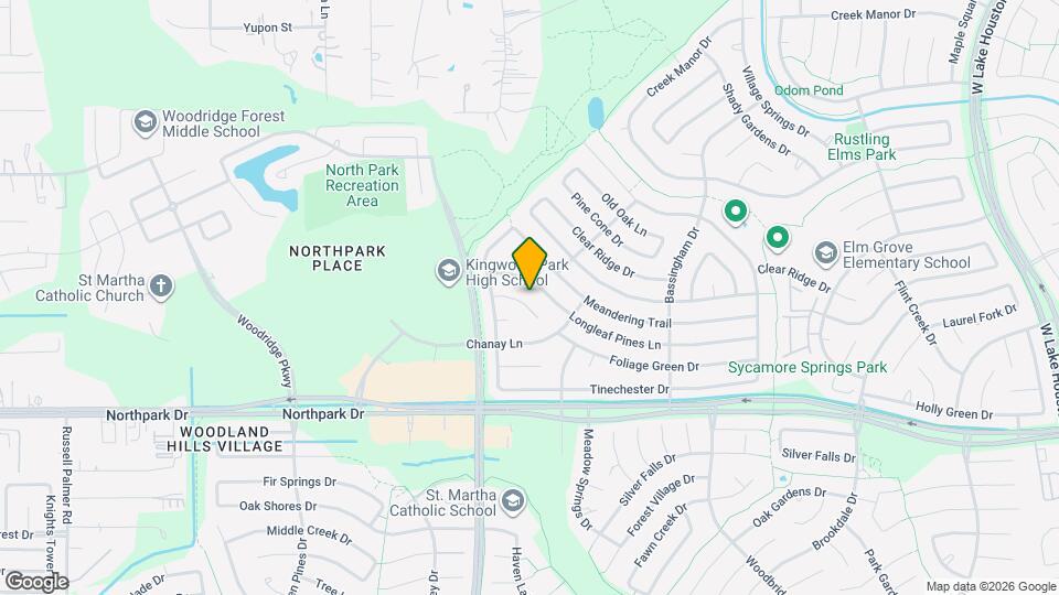 2327 Shadbury Ct Map and Location Details