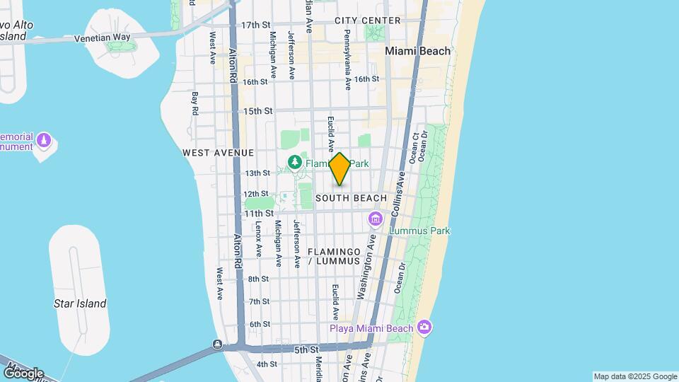 635 12th St Map and Location Details