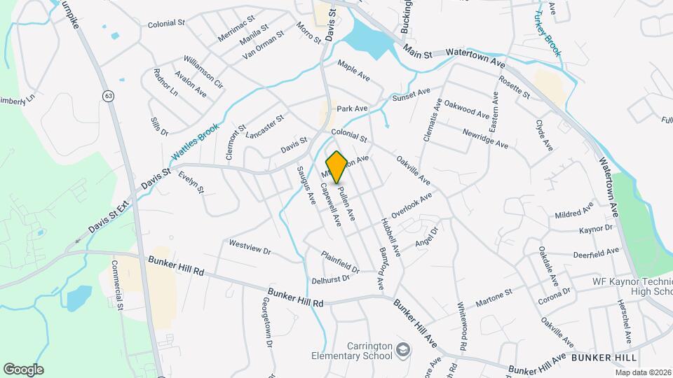 94 Pullen Ave Map and Location Details