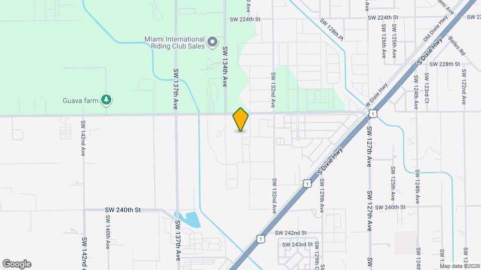 23382 SW 133rd Ave Map and Location Details