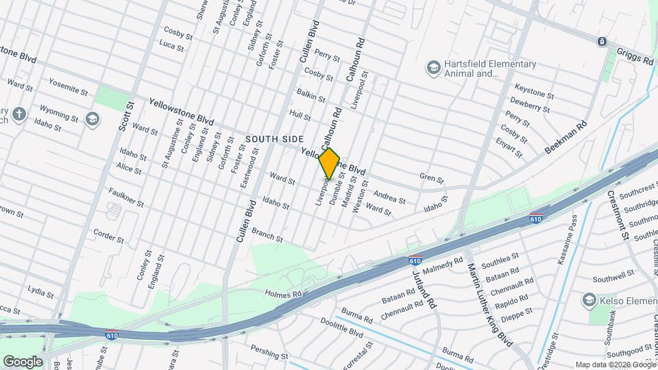 6739 Liverpool St Map and Location Details