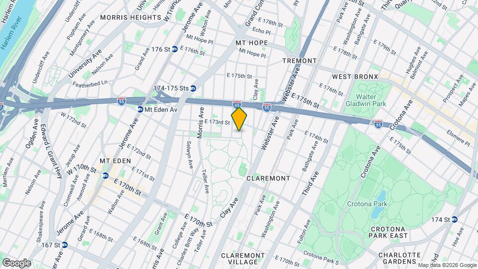 315 Mt Eden Pkwy Map and Location Details