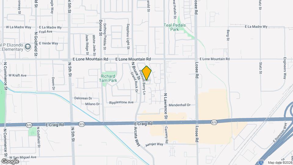 4626 Possum Berry Ln Map and Location Details