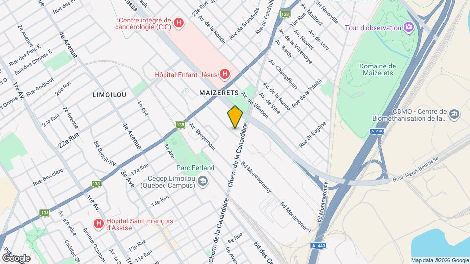 1580 De La Capricieuse Av Map and Location Details