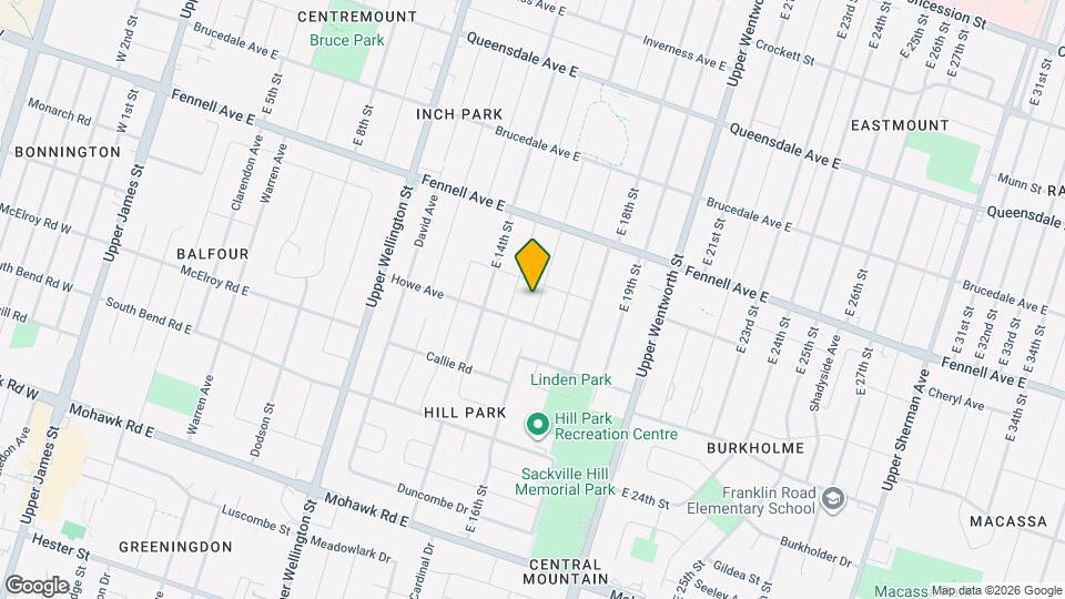 374 E 16th St Map and Location Details