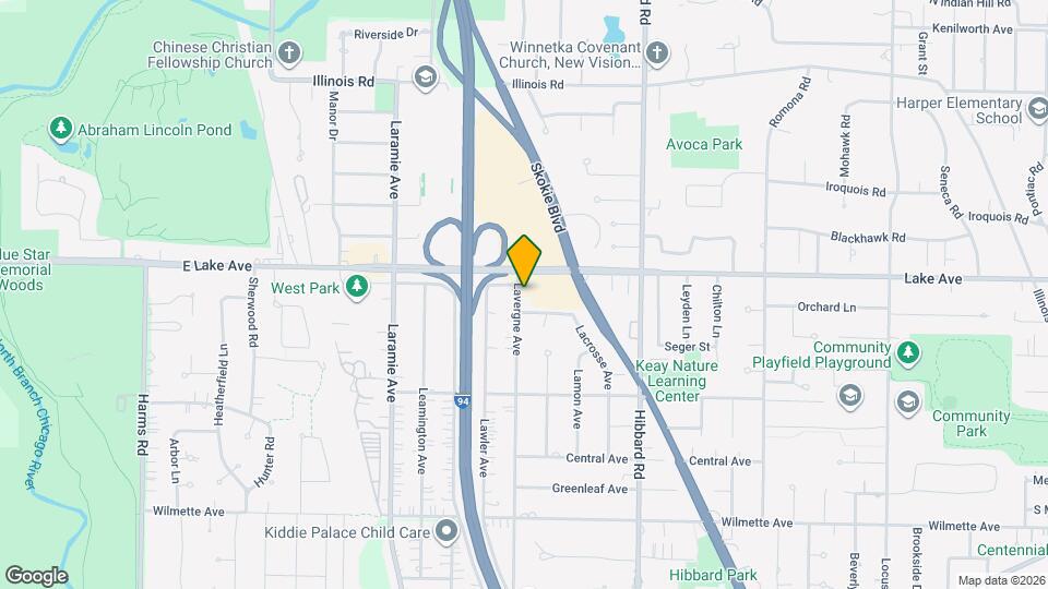 828 Lavergne Ave Map and Location Details