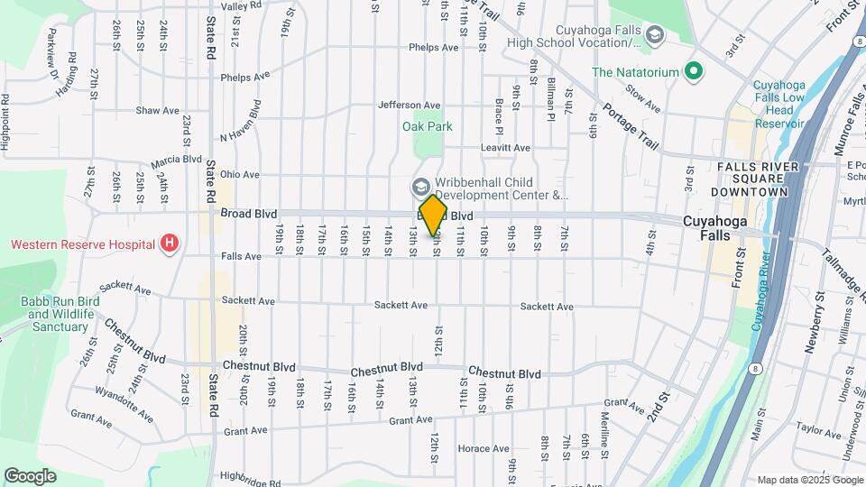 1922 12th St Map and Location Details