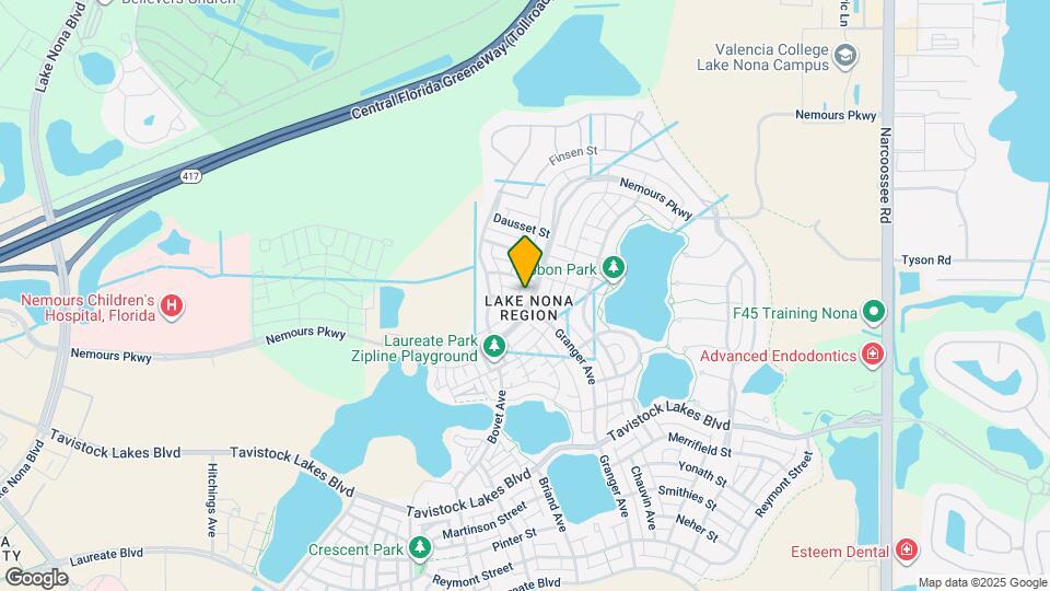 8009 Nemours Pkwy Map and Location Details