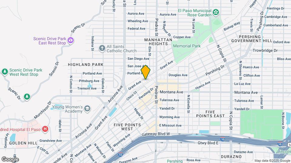 2862 Grant Ave Map and Location Details