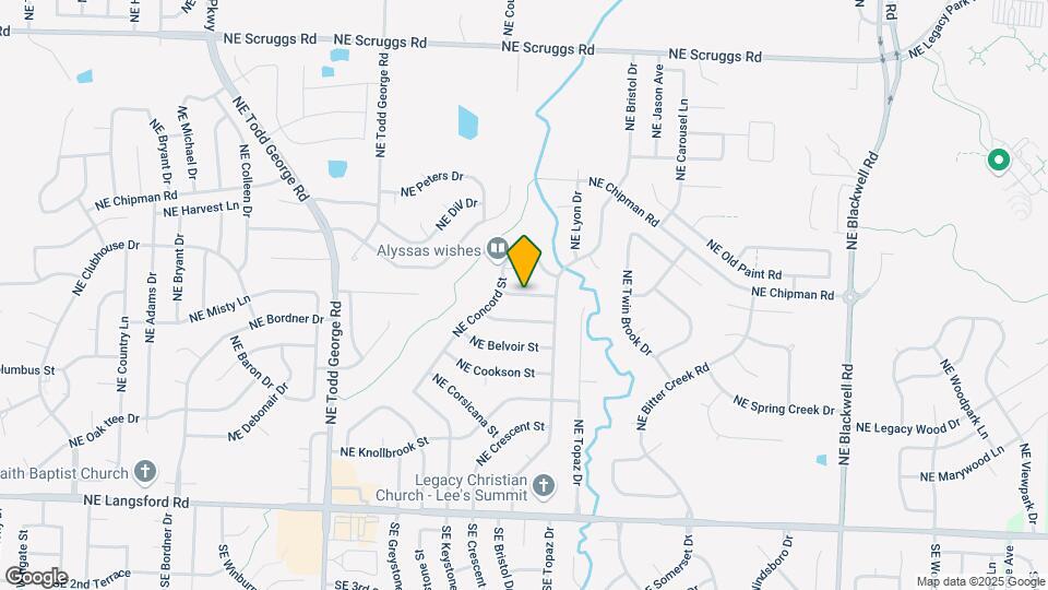 2121 NE McKee Ln Map and Location Details