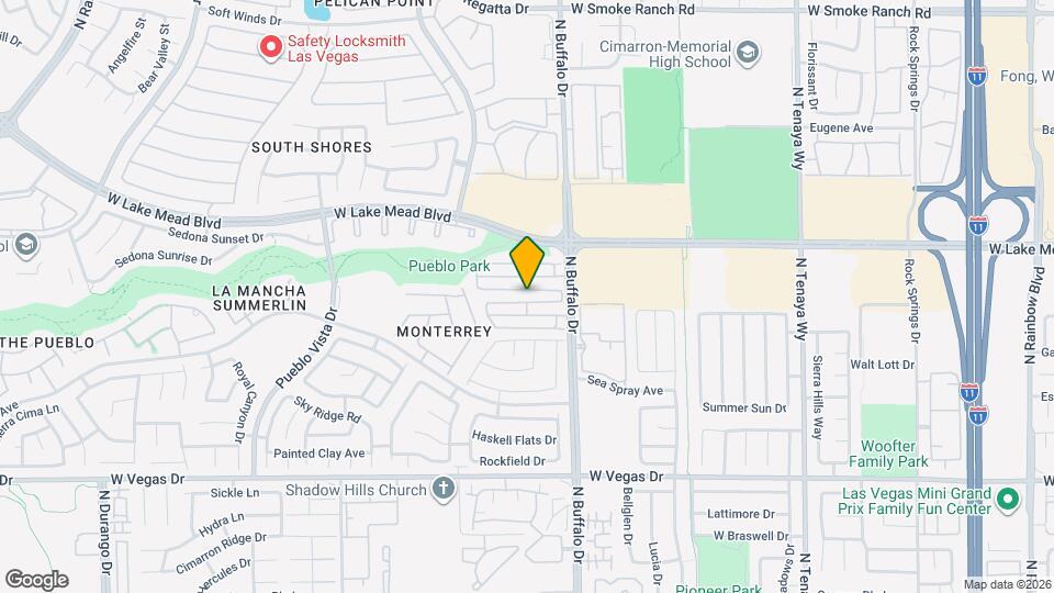 7640 Amato Ave Map and Location Details