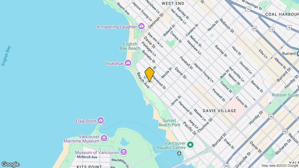 1519 Beach Ave Map and Location Details